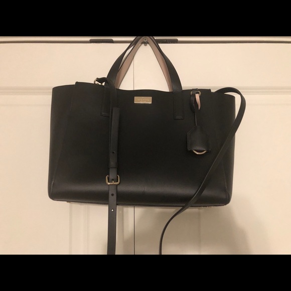 kate spade Handbags - KATE SPADE Black Leather Purse